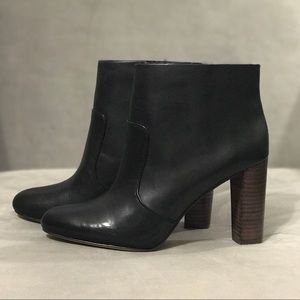 NEW Ann Taylor Carly Black Ankle Booties